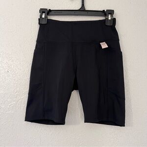 Victoria's Secret Midnight Black Bike Shorts